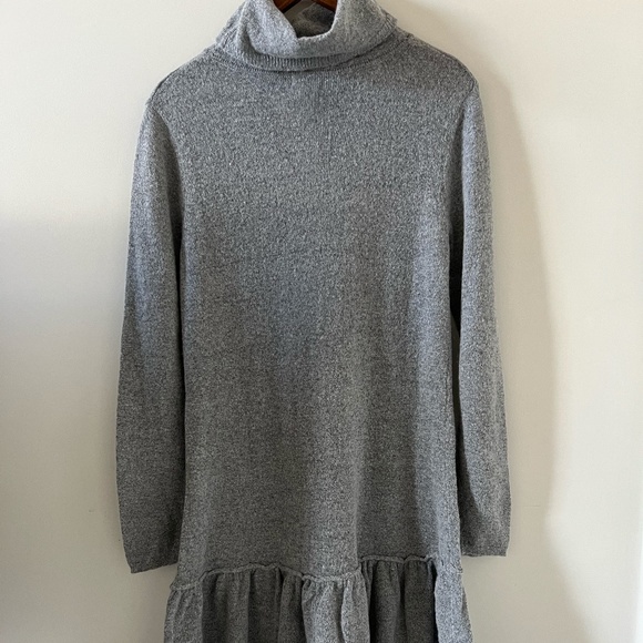 Sundance Gray Merino Wool/Mohair Blend Sweater De Rigeur Dress Size M - Picture 6 of 11